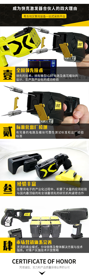 选择快克枪的四大理由